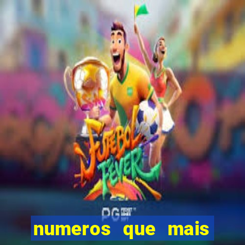 numeros que mais saem no minas cap